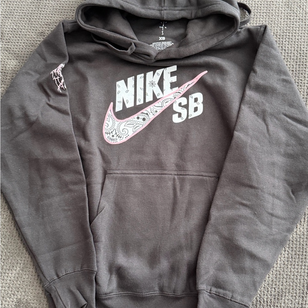 Cactus 🌵 Jack Travis Scott Nike SB collab black hoodie size XS